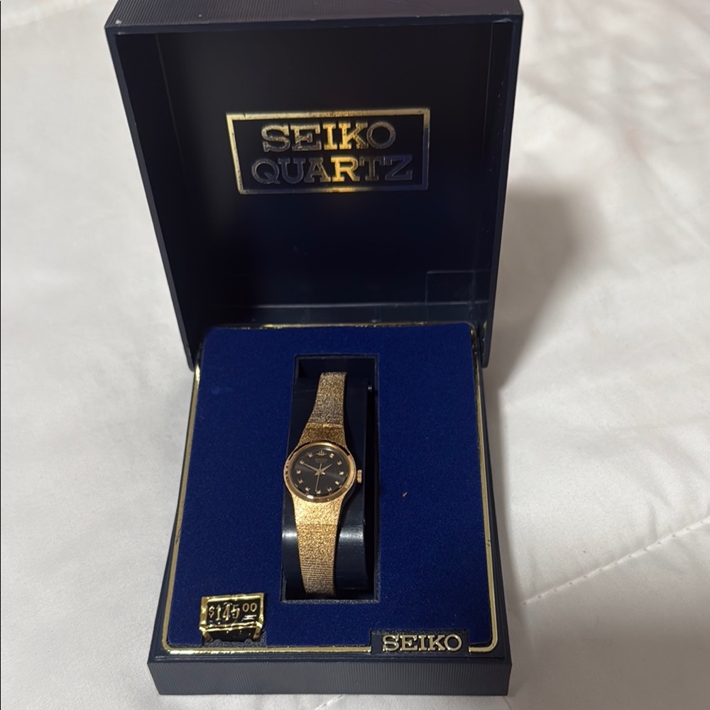 Seiko Gold Quartz Men's Watch